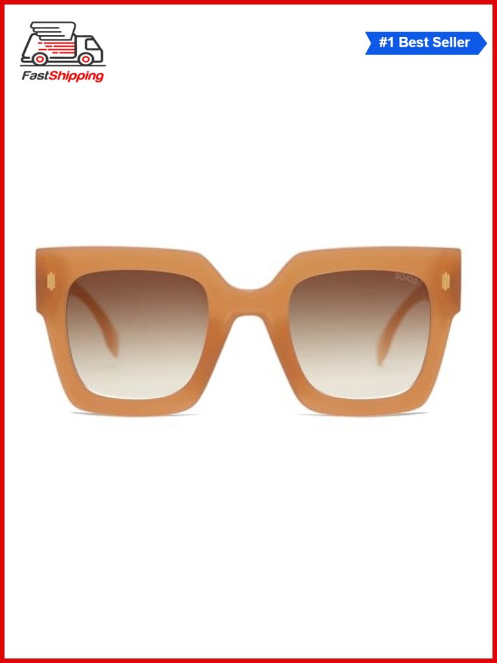 ✨SOJOS Oversized Square Sunglasses UV400 Full Frame Shades